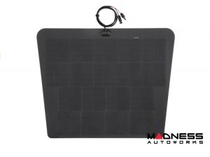 Toyota Tacoma Flexible Solar Panel Kit - Complete Kit w/ Waterproof Controller + Hood Decal - 1st&2nd Gen w/o Hood Scoop - 90W